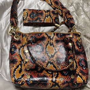 Daniel botanical snake brush gold (Med) Hammitt purse,wallet, all original pkgn